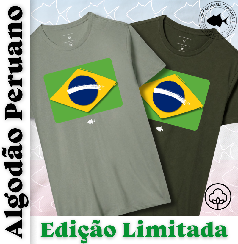 Bandeira Flat Brasil Mega - Peruano - Edição Limitada - #28741
