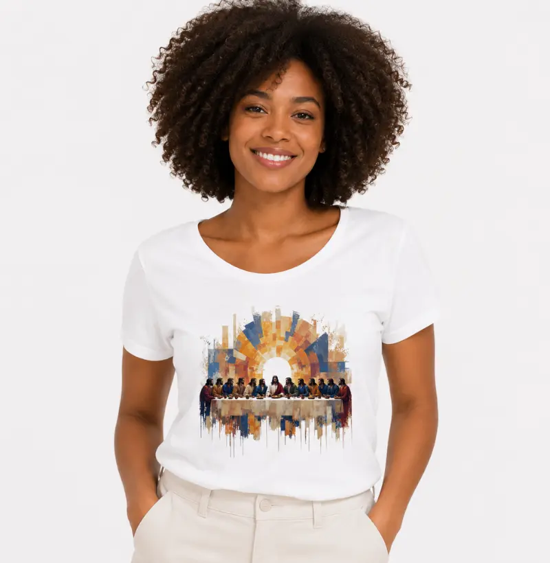 Camiseta Santa Ceia