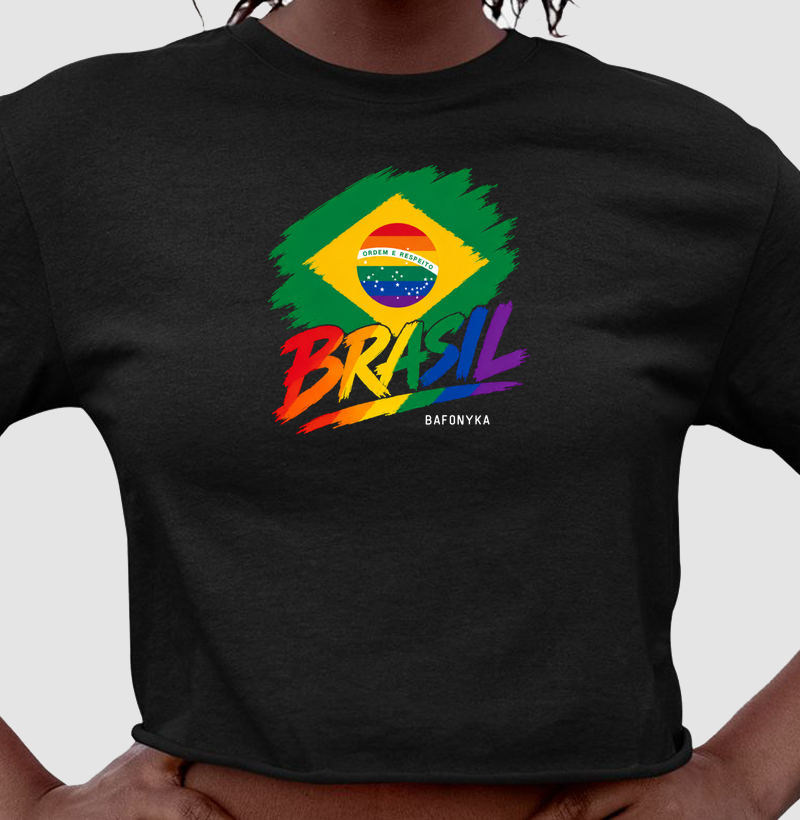 Brasil com orgulho em cores ⚽🌈