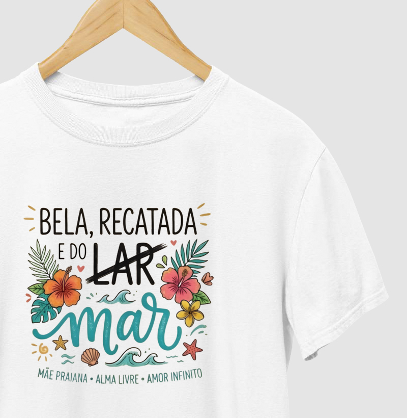 Bela, Recatada e do Mar - Algodão 30.1