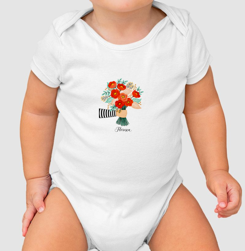 Camiseta Buquê de flores
