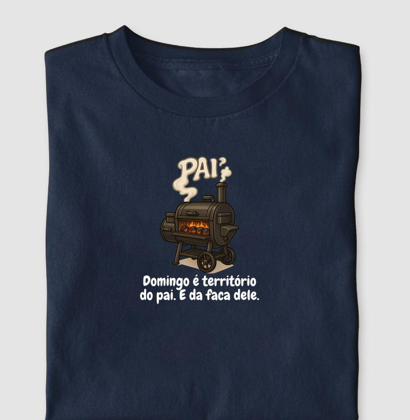 Domingo é território do pai. E da faca dele.