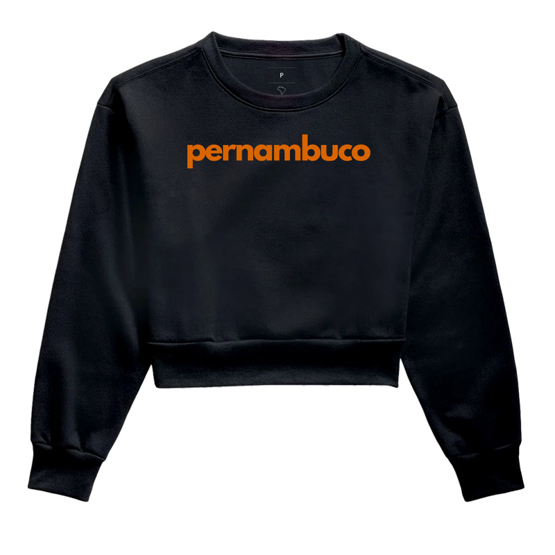 Pernambuco - Cropped Moletom