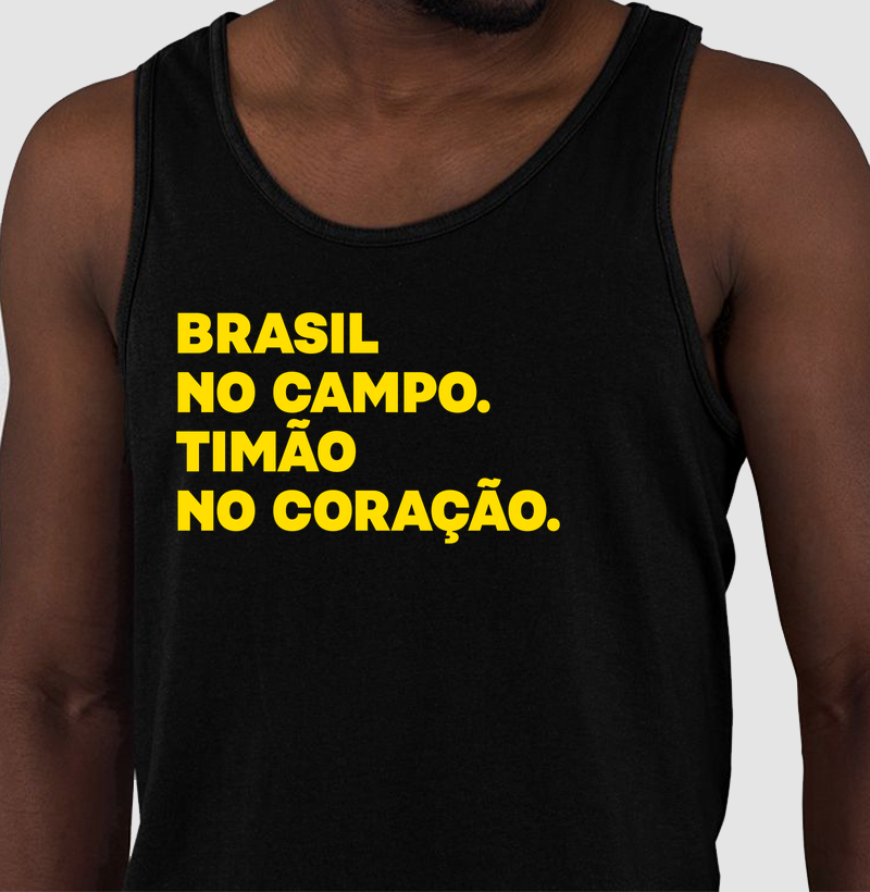 Brasil no campo. Timão no coração.