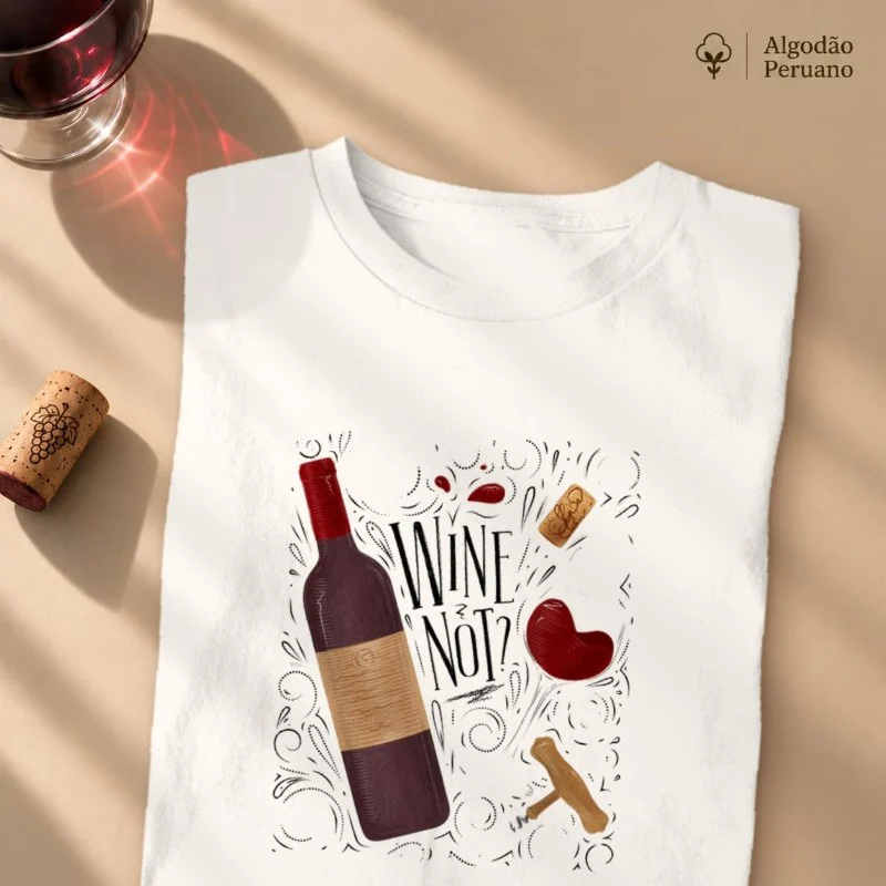 Camiseta Wine Not?