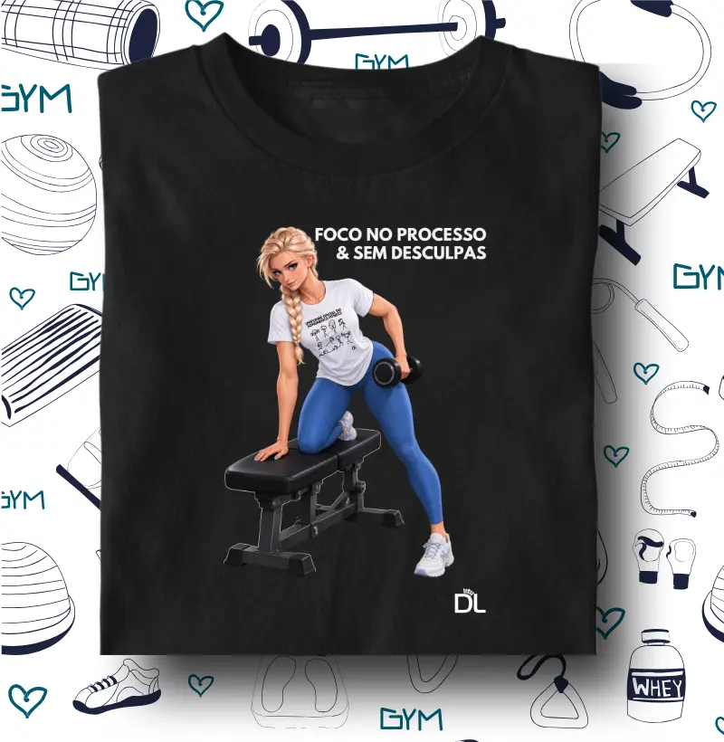 Foque no Processo - Camiseta Algodão Peruano