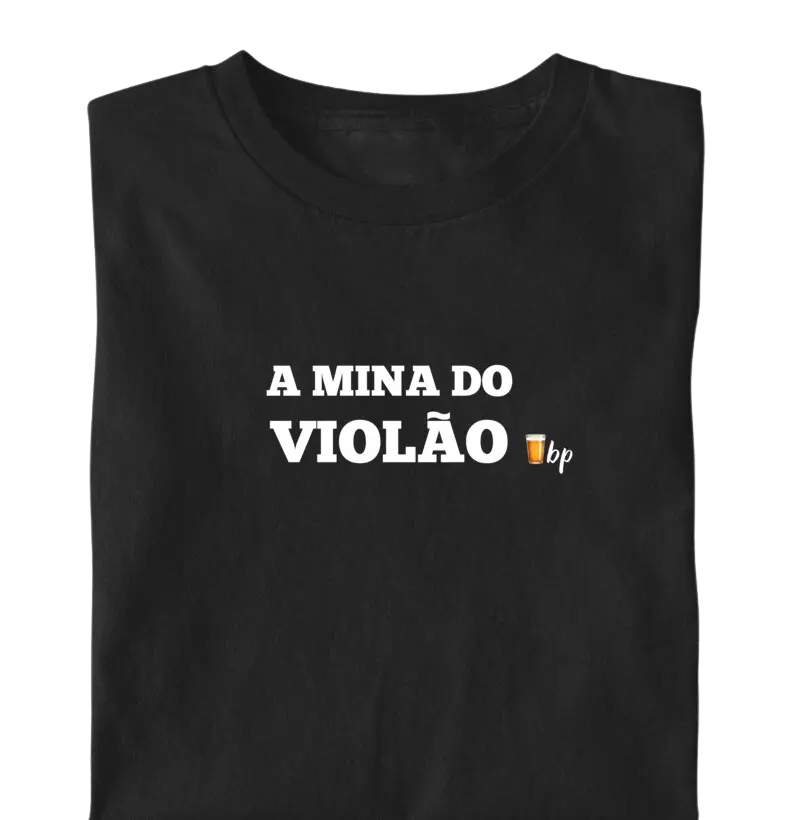 A mina do violão