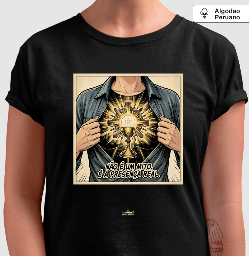 Eucaristia - Não é um mito. É a Presença Real. - Feminino