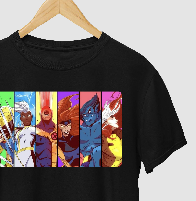 Wolverine, Tempestade, Scott Summers, Jean Grey, Fera e Vampira - X-Men Personagens