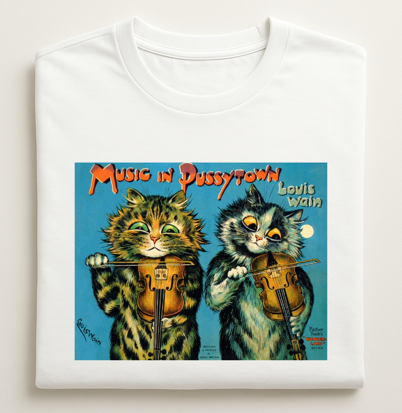 Music in Pussytown – Louis Wain