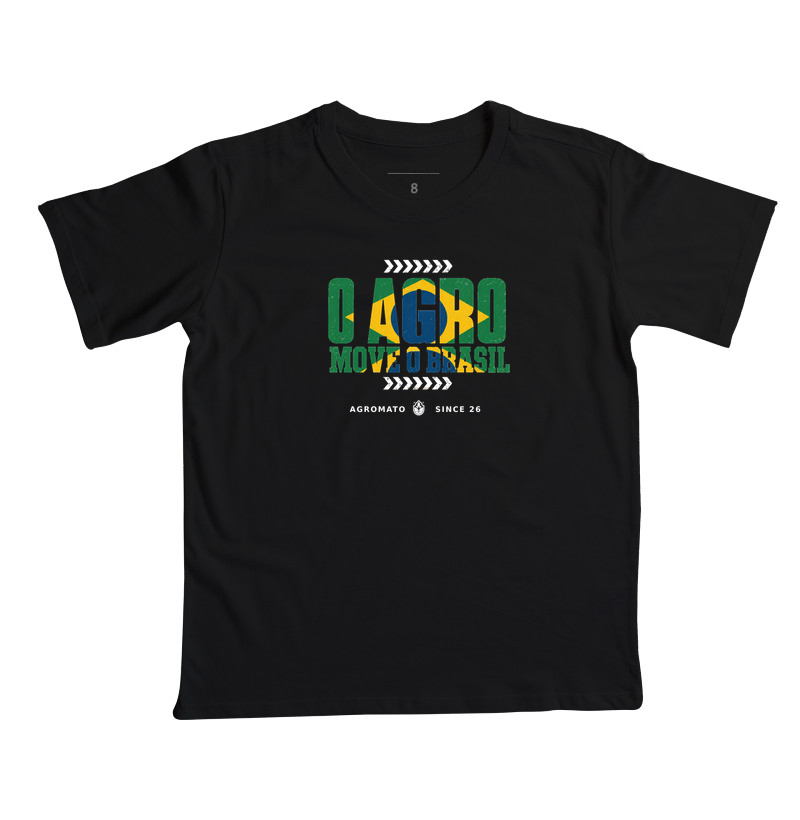 Camiseta O Agro Move o Brasil