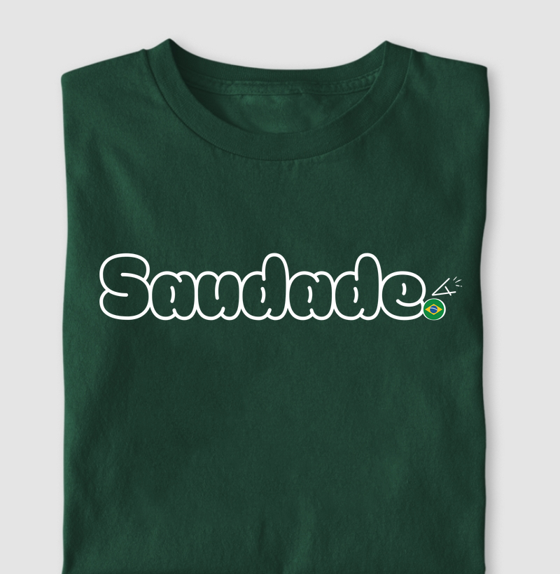 Camiseta Saudade