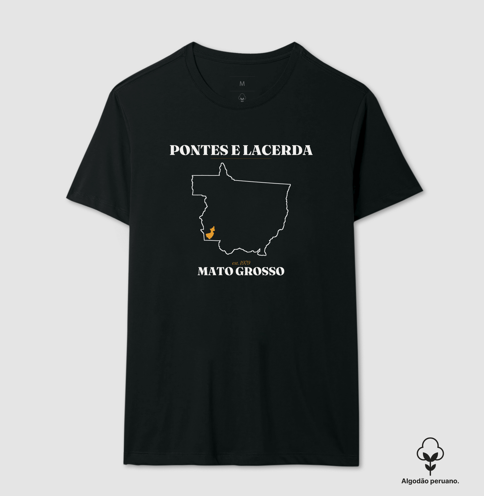 Pontes e Lacerda | Legado MT - Camiseta Algodão Peruano