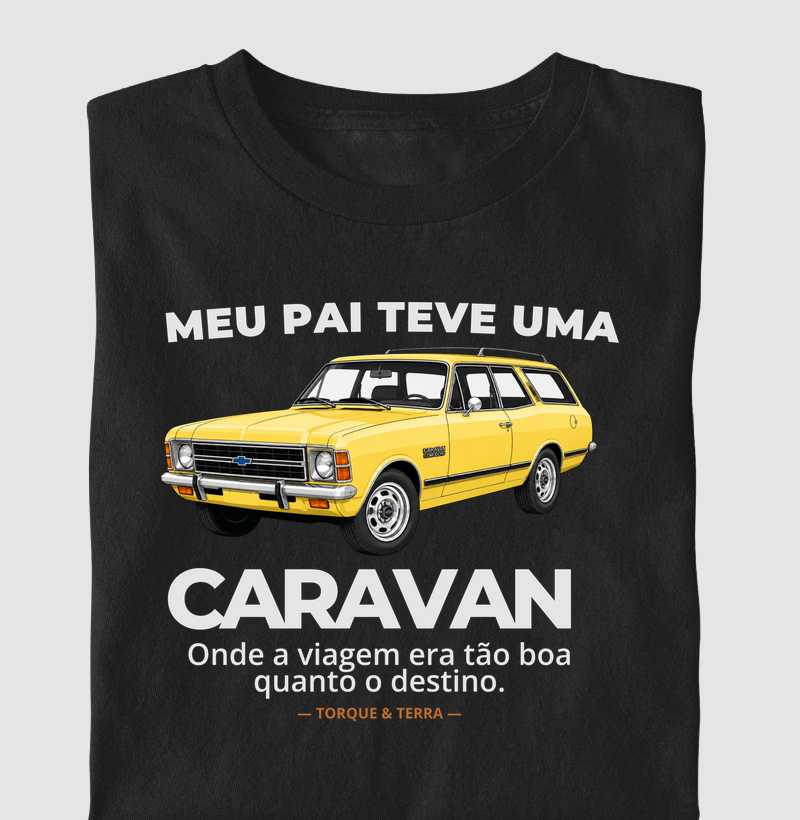 Meu pai teve uma - CARAVAN - amarela