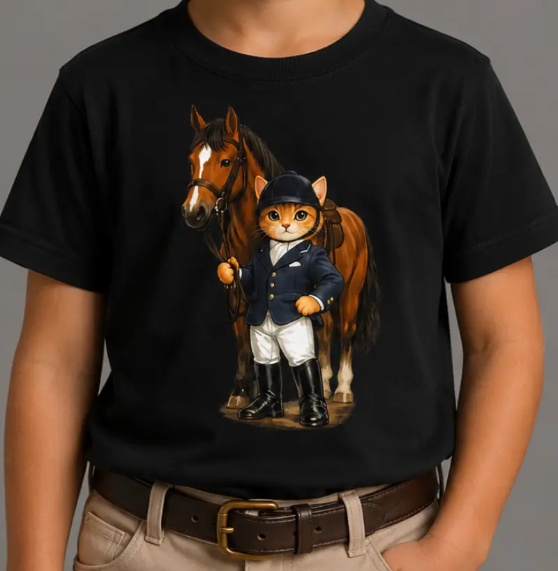 Horse Cat Kids