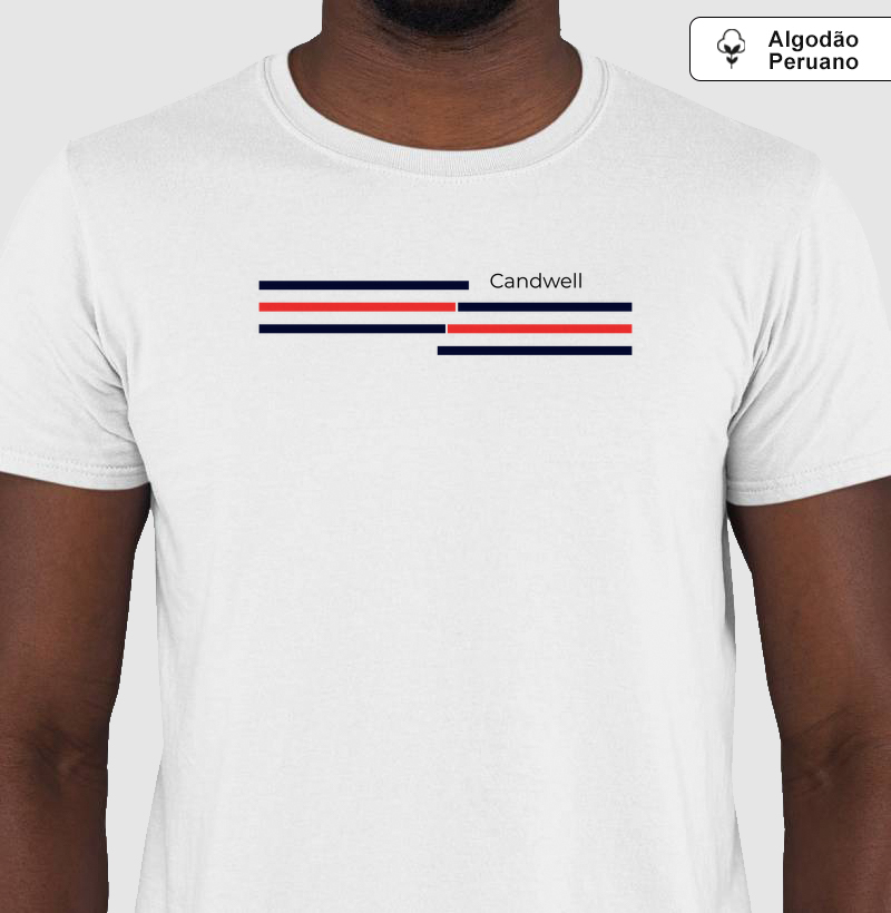 Camiseta Candwell Stripe Edition | Algodão Peruano