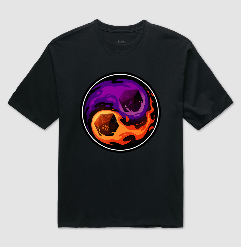 Dados Yin Yang (Oversized)