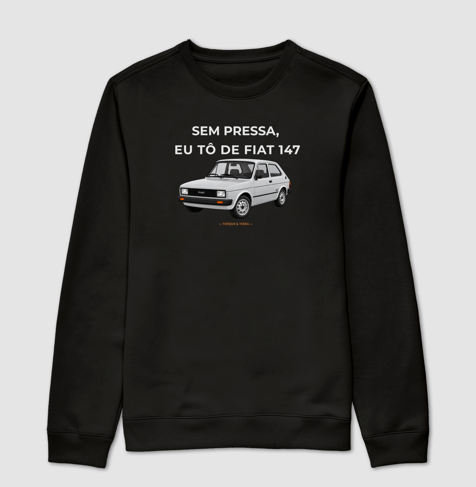 Sem pressa, eu tô de Fiat 147 - Prata
