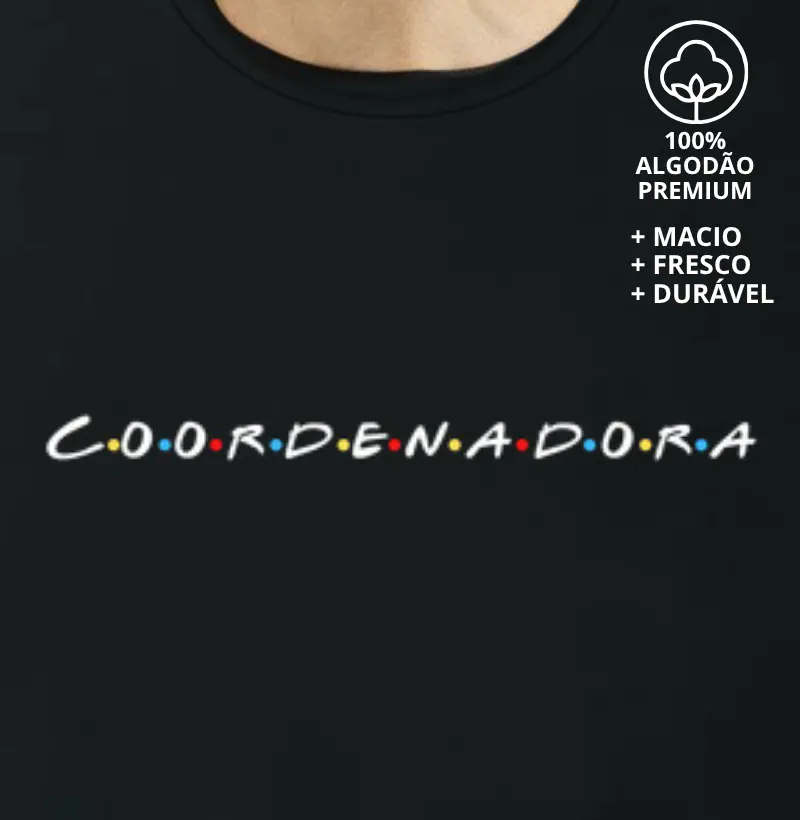 Camiseta Coordenadora