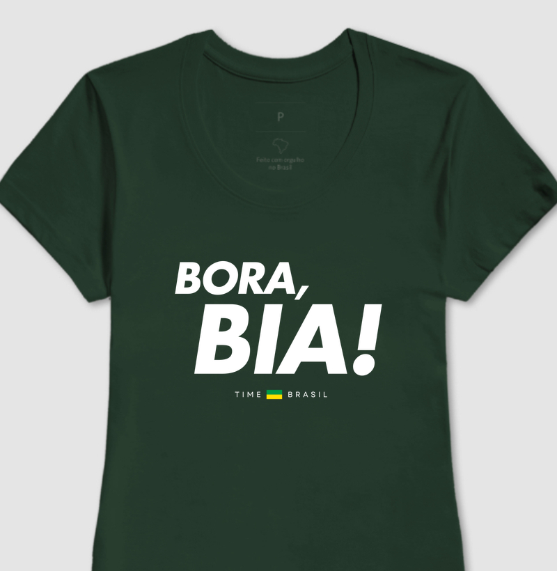 Camiseta Bora, Bia!
