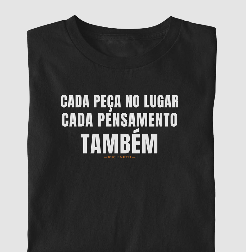 Cada peça em seu lugar