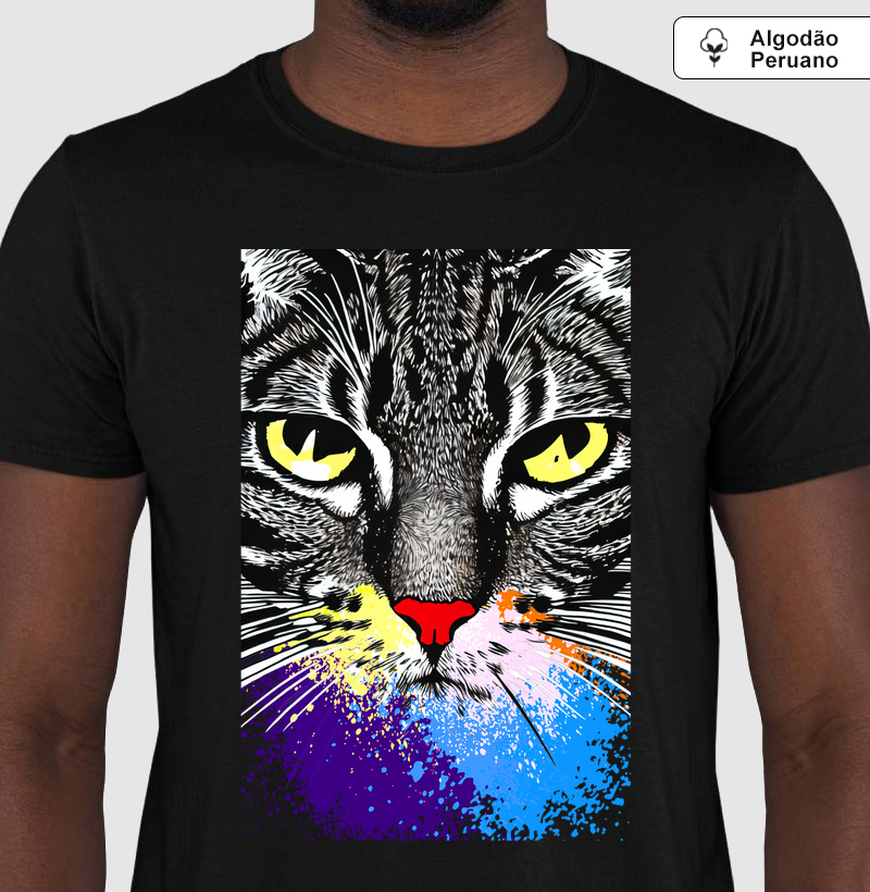 GATO VIGILANTE - Cor & Luz - Reserva.Ink 