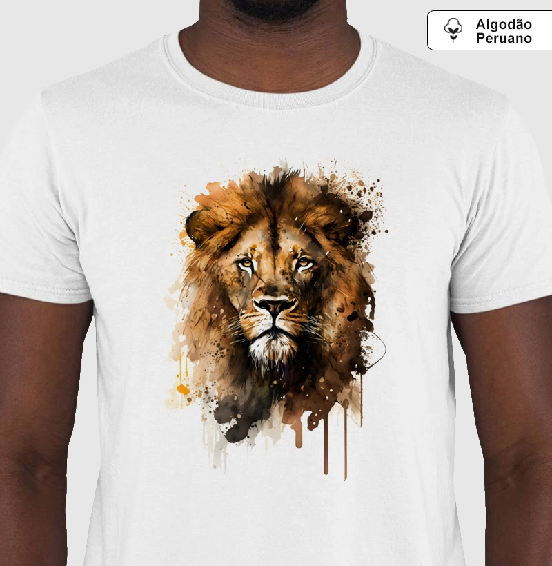 Lion King - Produto Premium - Algodão Peruano