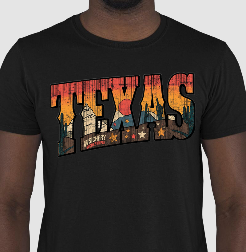 Camisa streetwear Texas