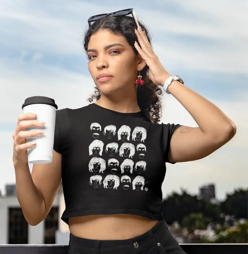 Cropped Quarteto Rock by João Pedro Pacheco