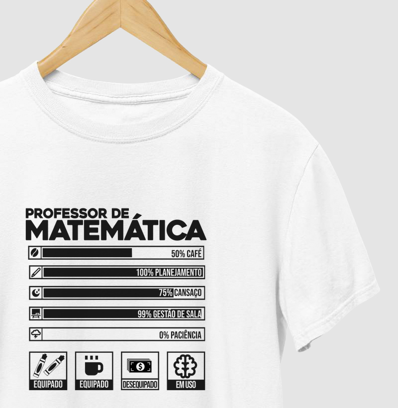 Professor de Matemática - Barras