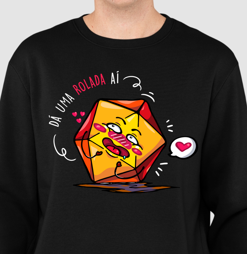 DA UMA ROLADA MOLETOM SUETER