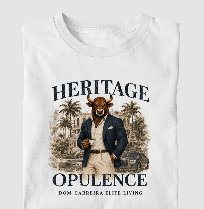 Camiseta Dom Heritage Elite Living Touro