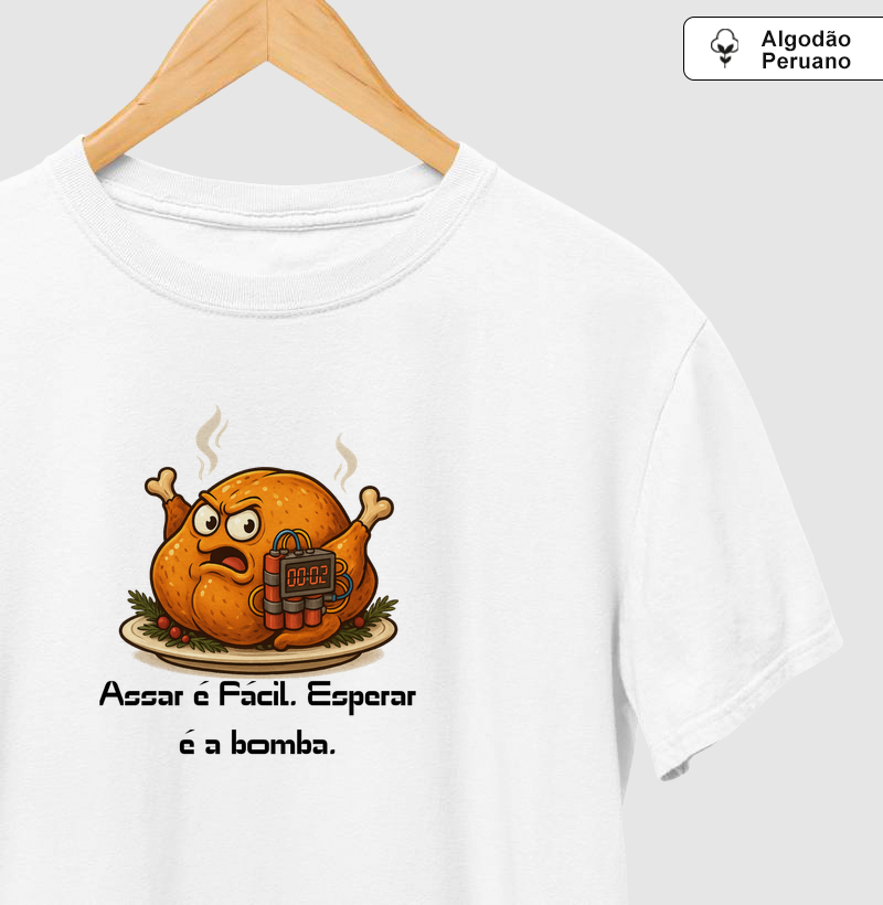 Assar é fácil. Esperar é a bomba.