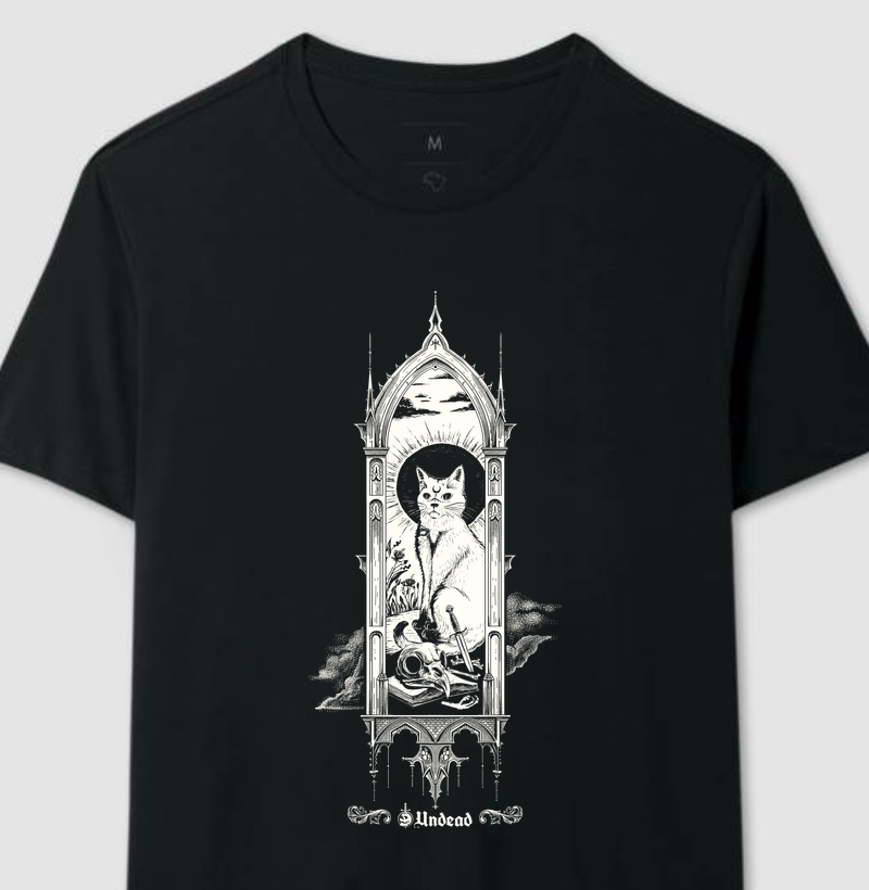 Camiseta - White Cat