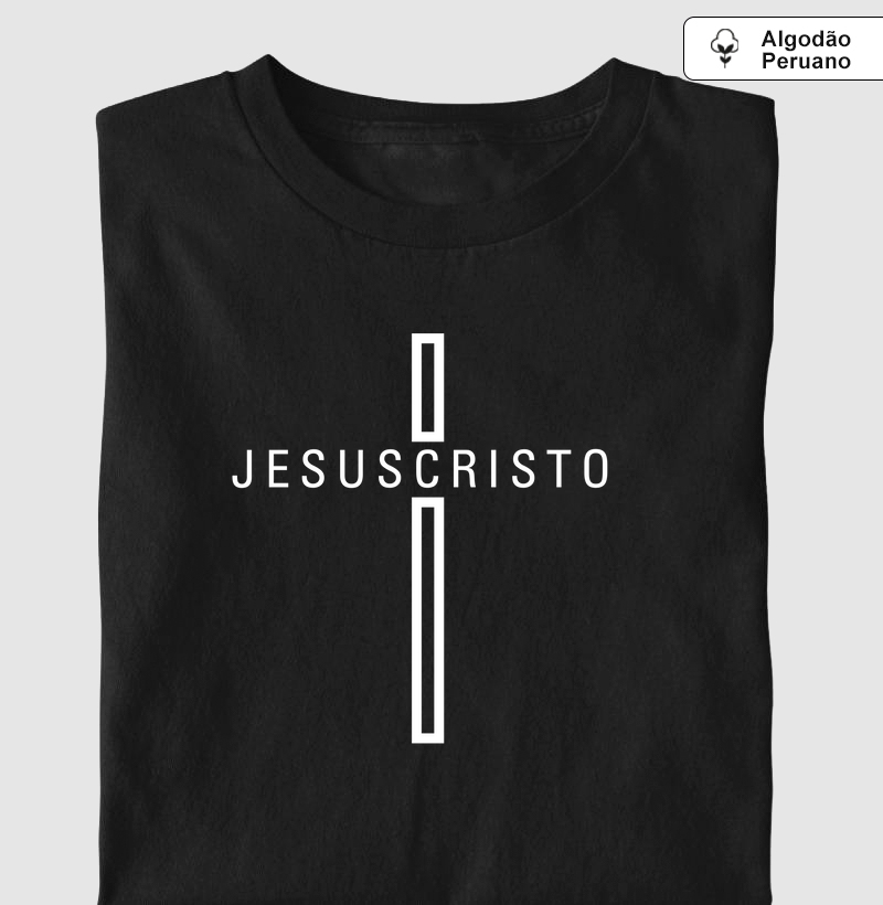 Cruz Jesus Cristo - algodão peruano