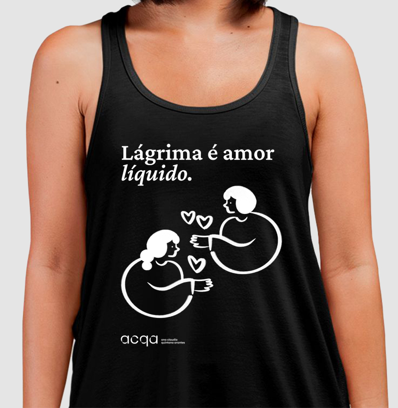 Lágrima é amor liquido