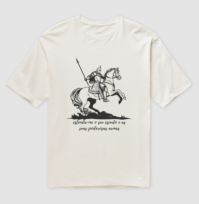 São Jorge: estenda-me o seu escudo e as suas poderosas armas