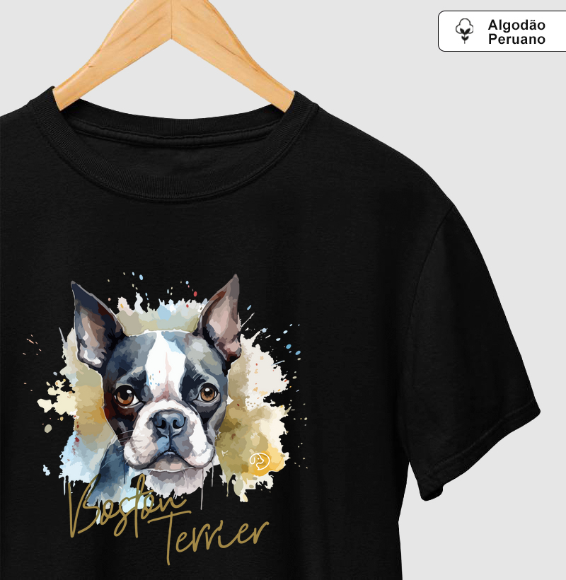 Boston Terrier Splash
