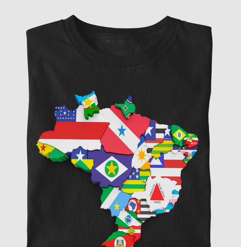 Coleção Bandeiras - Brasil Estados