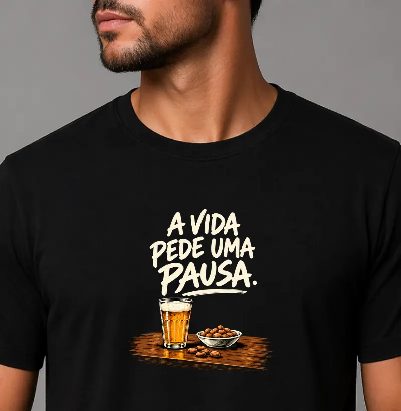 A vida pede uma pausa