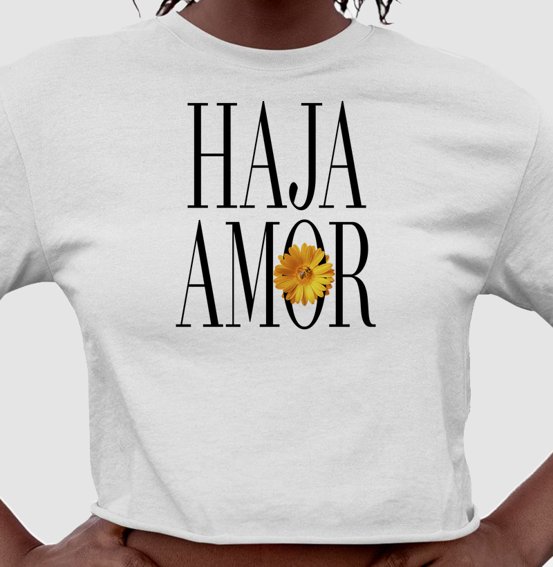 Cropped Axé Haja Amor