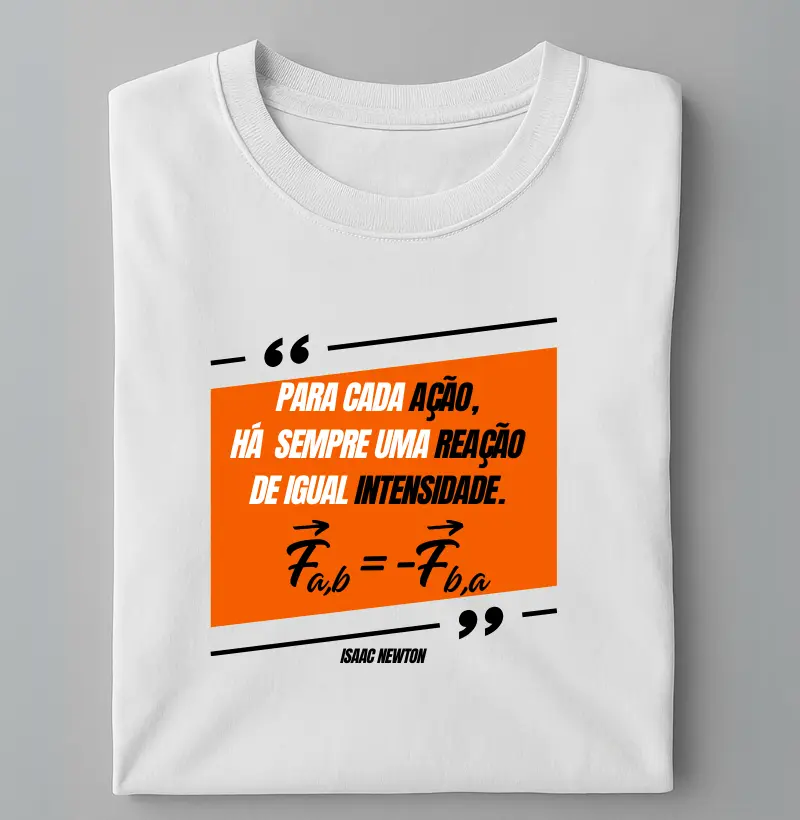 Ação e reação - 3a lei de Newton