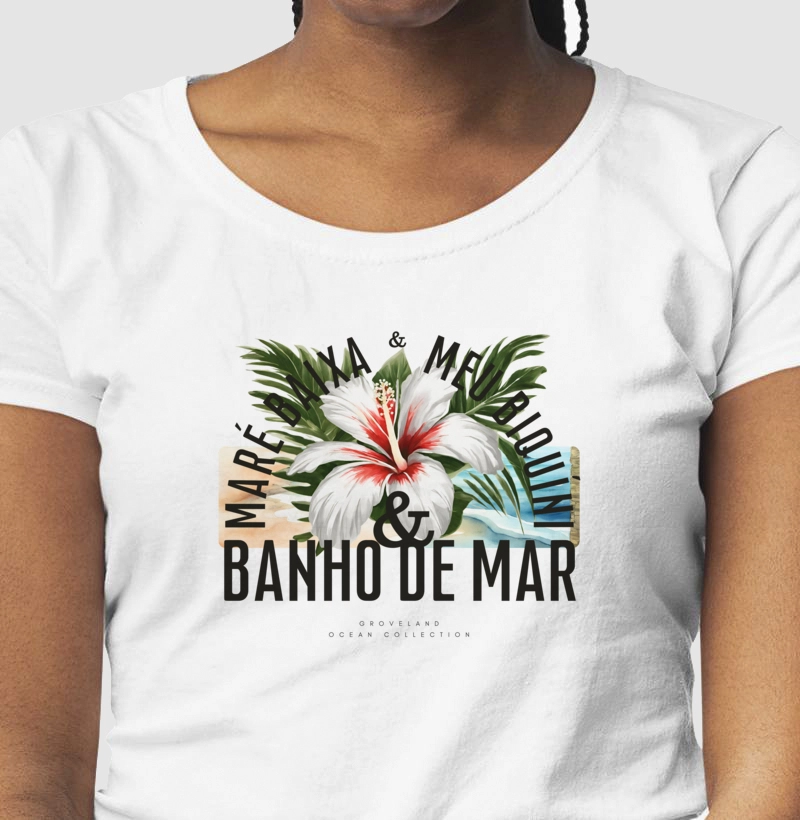 CAMISETA GROVELAND STANDING BRANCA