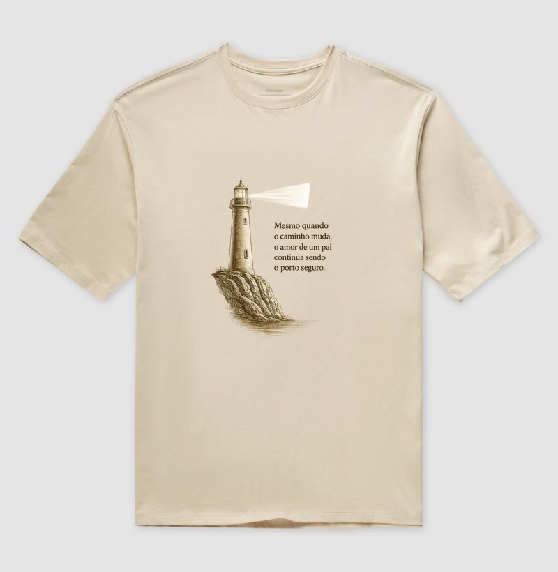 Mesmo Quando o Caminho Muda | Camiseta Dia dos Pais | Porto Seguro
