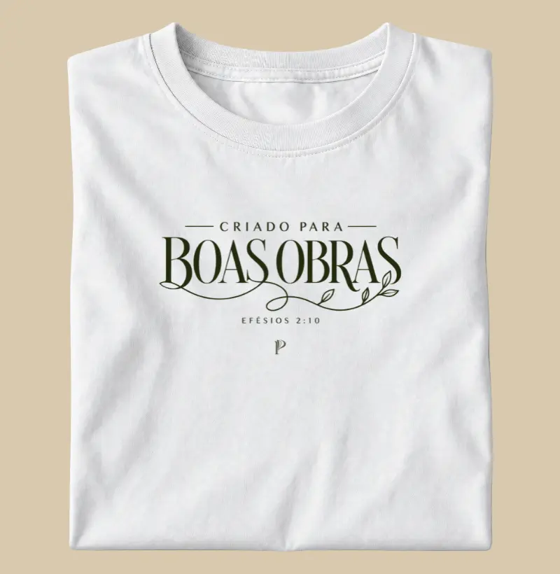 Criado para Boas Obras