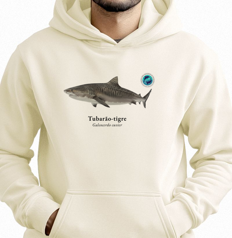 Tubarão-tigre - Hoodie Moletom