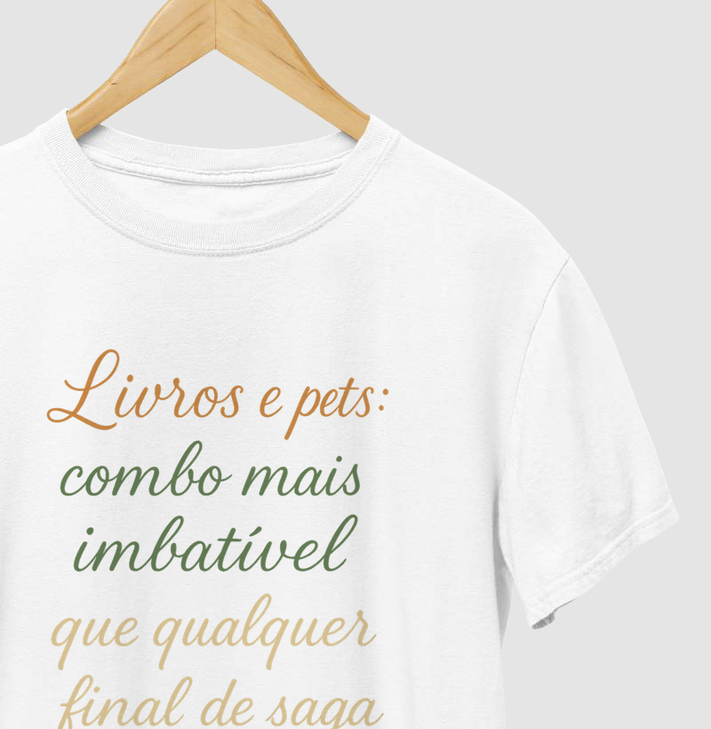 Livros e pets.