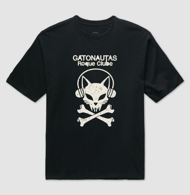 Gatonautas Roque Clube - Camiseta Oversized