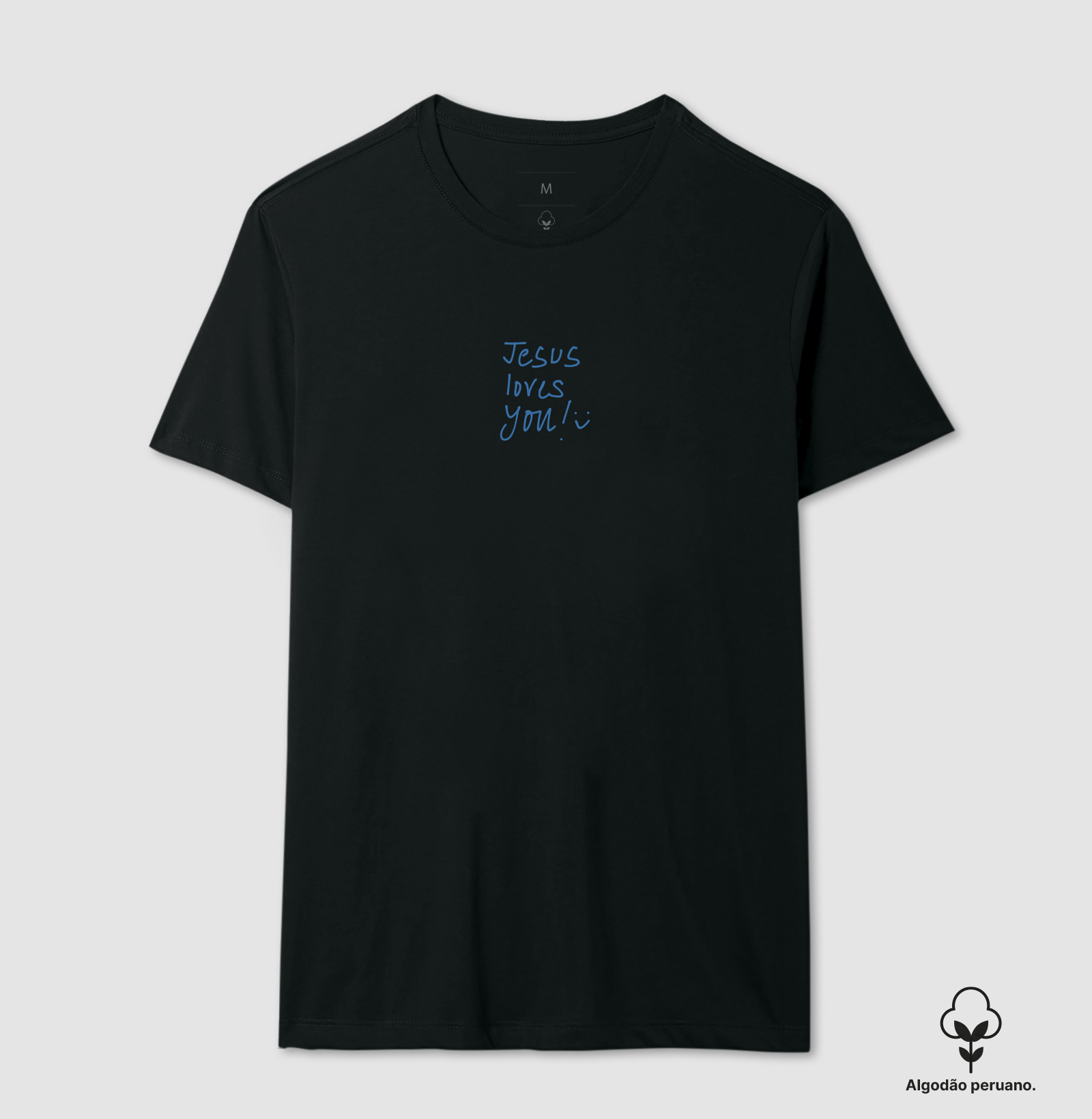 T-SHIRT PIMA JESUS LOVES YOU