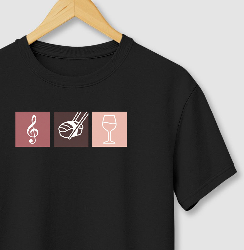 Music, Sushi, Wine